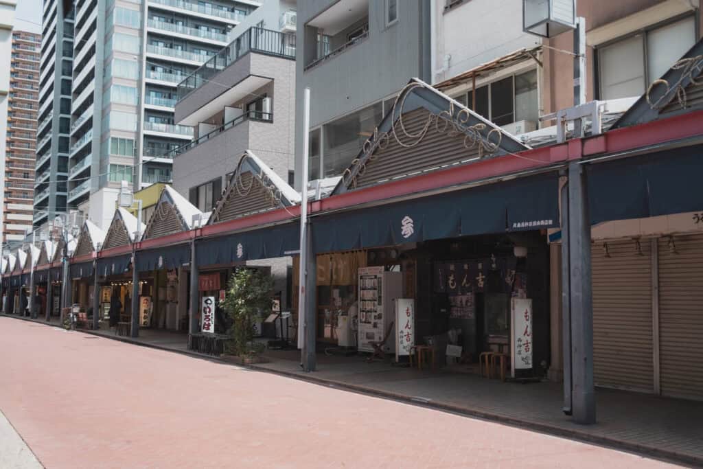 美食日記|東京月島文字燒:もへじ總本店